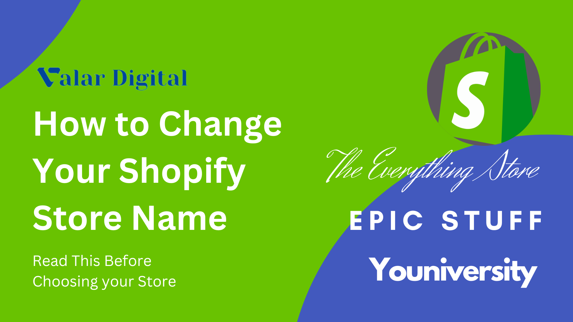 How to change store name on shopify?